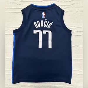 Nike Kids Navy Blue Doncic Jersey